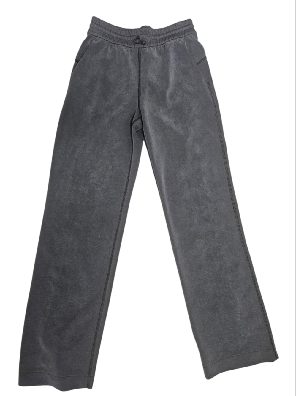 Lululemon Softstreme High-Rise Pant Sz 2 Charcoal Athleisure Comfort